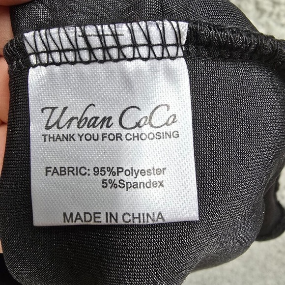 Urban CoCo‎ Maxi Dress Womens Small Black Velvet Goth Witchy Festival Medieval - Picture 5 of 16